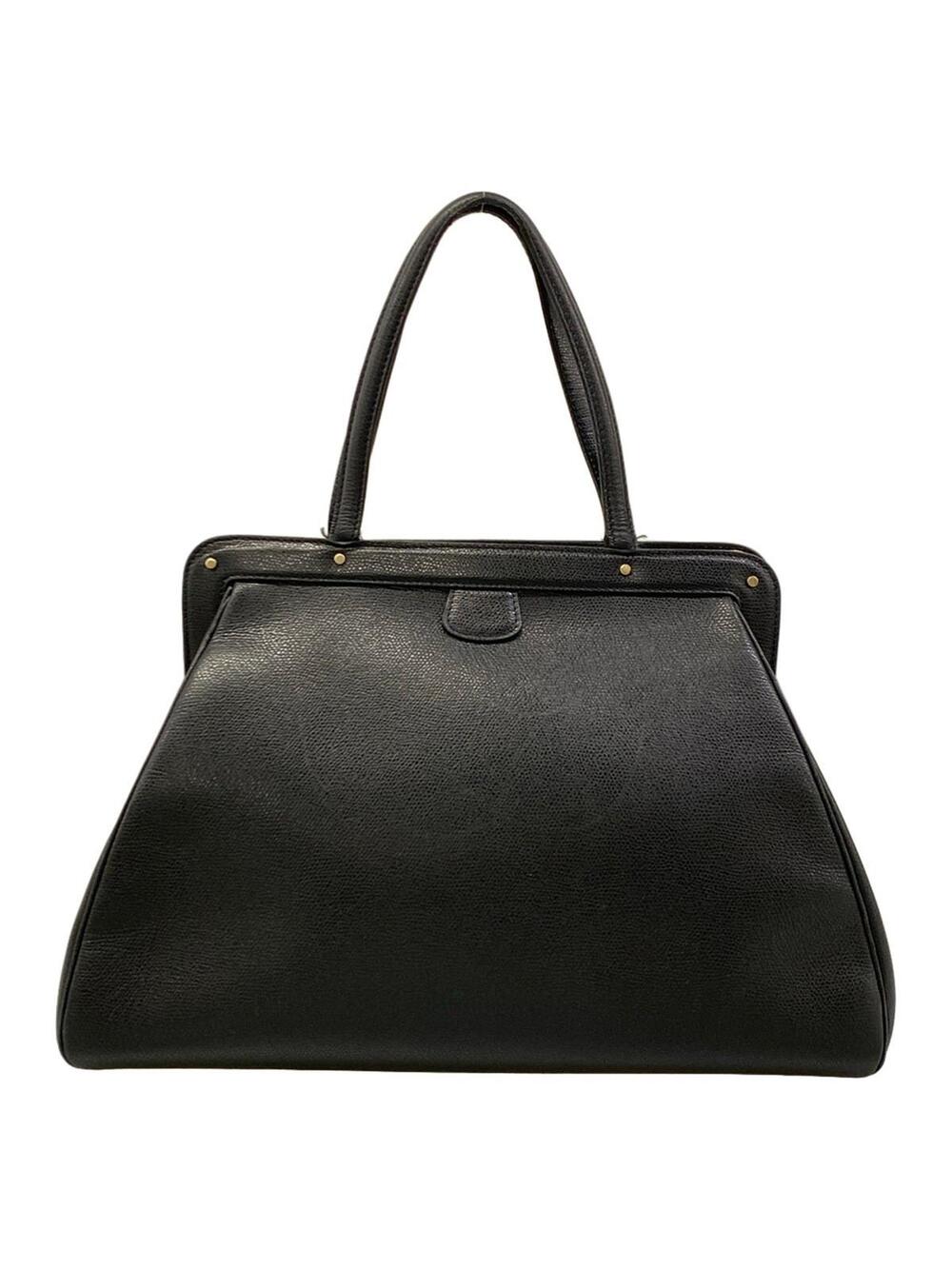 Valextra Kaju Black Leather Handbag #338310V85B
